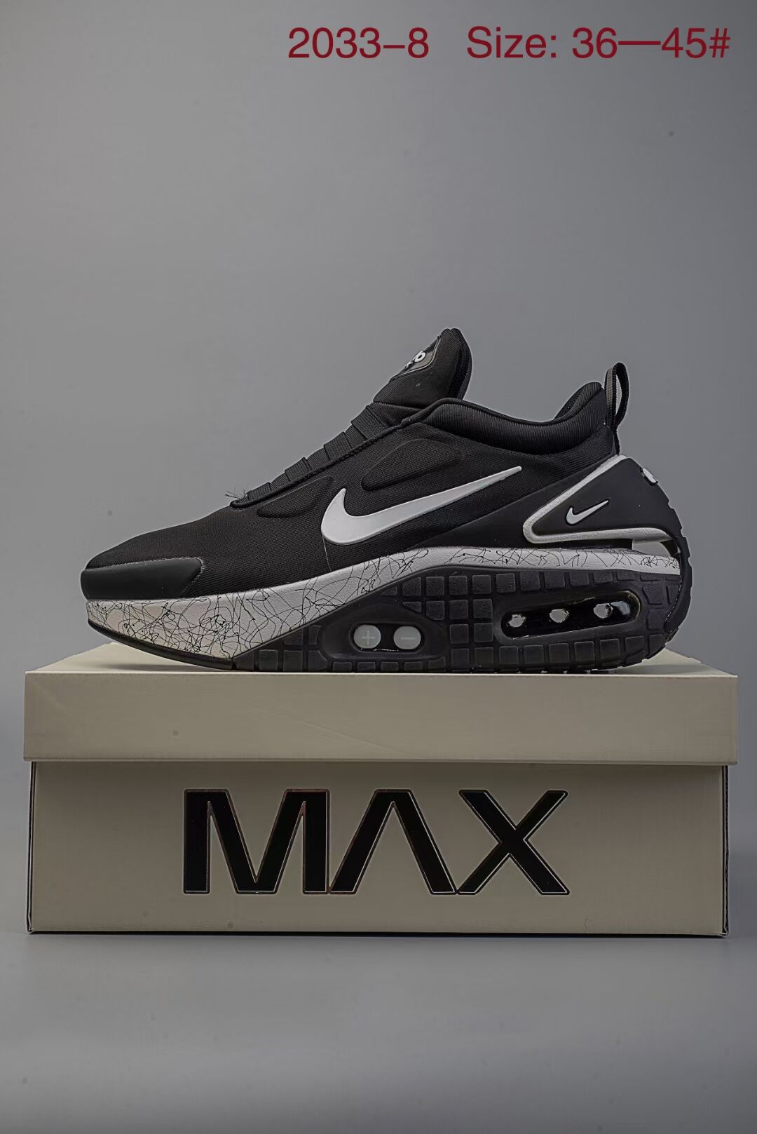 Nike Air MAX M 1 Black White Shoes - Click Image to Close